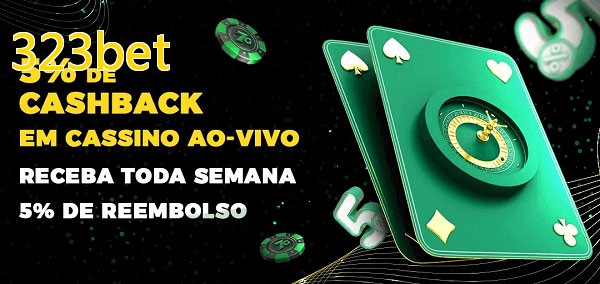 Promoções do cassino ao Vivo 323bet